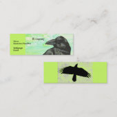 Raven Mini Visitekaartje (Voorkant / Achterkant)