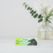 Raven Mini Visitekaartje (Staand voorkant)