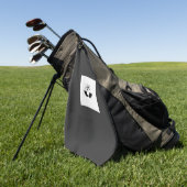 Raven Monogram - CYO - Promotionele Golfhanddoek (Groen)