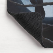 Raven Moon Crow Muismat (Hoek)