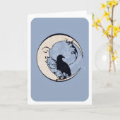 Raven Moon Kaart (Gele Bloem)