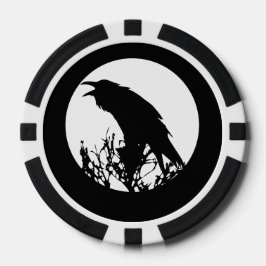 Raven Moon Poker Chips