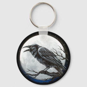 Raven Moon Sleutelhanger
