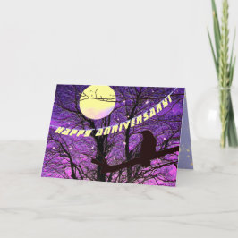 Raven, Moon, Sun, Stars, Jubileum Kaart