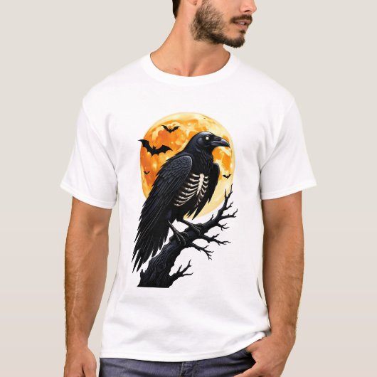 Raven Moonbone Night T-shirt (Voorkant)