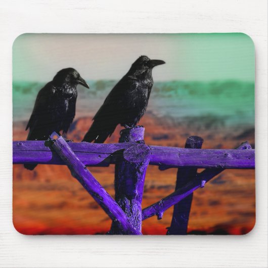 Raven Mousepad Muismat (Voorkant)