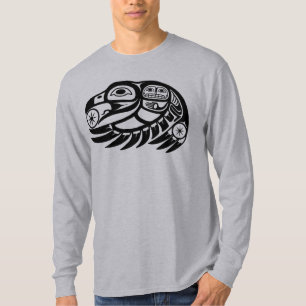 Raven Native American Design T-shirt