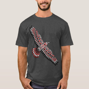 Raven Native American Indian Totem Northwest T-shirt