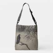 Raven Natuur Crossbody Tas (Achterkant)