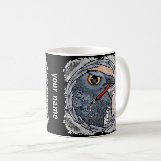 Raven Nevermind mok (Voorkant rechts)