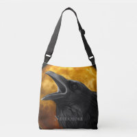Raven Nevermore Crossbody Bag