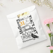 Raven Nevermore Halloween Party Favoriser les sacs (Scellé)