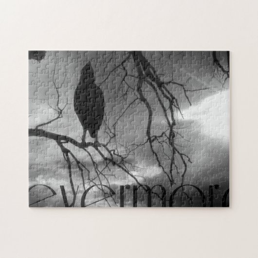 Raven - Nevermore Sunbeams Tree Legpuzzel (Horizontaal)