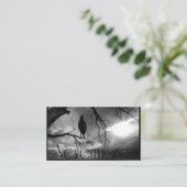 Raven - Nevermore Sunbeams Tree Visitekaartje (Staand voorkant)