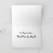 Raven Night Sky Merci note (Intérieur)