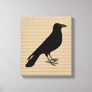Raven op Canvas Afdruk