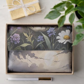 Raven op een schedel Decoupage Tissuepapier (Geschenk)