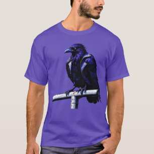 Raven op het doel: de felste blik van Baltimore T-shirt