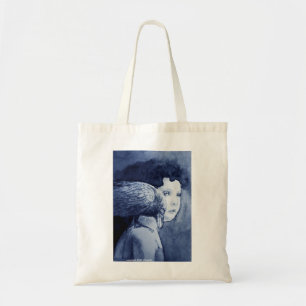 Raven op mijn schouder tote bag