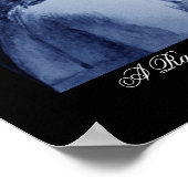 Raven op mijn schouderafdruk poster (Hoek)