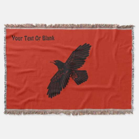 Raven op rood deken (Voorkant)