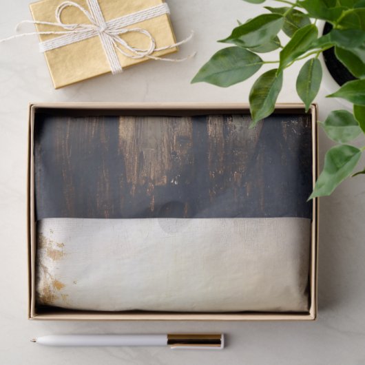 Raven op smeedijzeren hek Gotische Decoupage Tissuepapier (Geschenk)