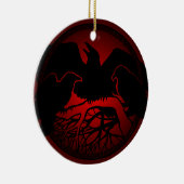 Raven Ornament Personalized Raven Decoration Gift (Rechts)