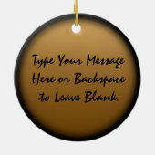 Raven Ornament Personnalisé Raven Décoration Cadea (Dos)