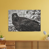 Raven P9239 Canvas Afdruk (Insitu (Woonkamer))