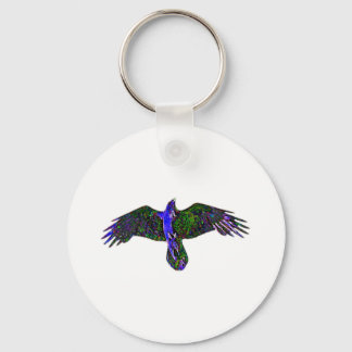 Raven Paint Sleutelhanger