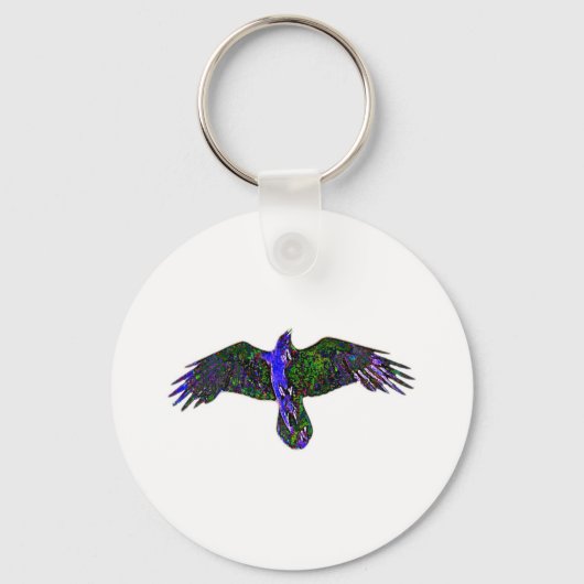 Raven Paint Sleutelhanger (Voorkant)