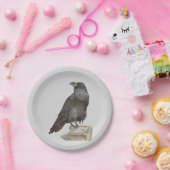Raven Papieren Bordje (Feest)