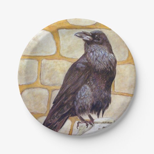 Raven Papieren Bordje (Voorkant)