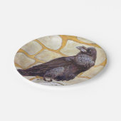 Raven Papieren Bordje (Gekanteld)