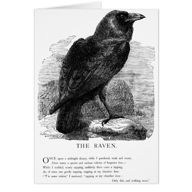 Raven par Edgar Allen Poe (Devant)