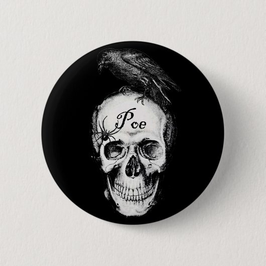 Raven Poe Button (Voorkant)
