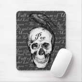 Raven Poe Mousepad Muismat (Met muis)