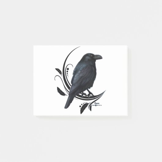 Raven Post-it® Notes (Voorkant)