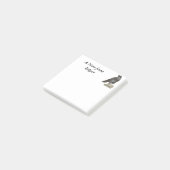 Raven Post-it® Notes (Schuin)