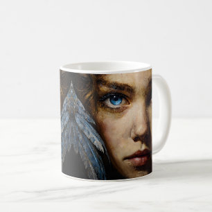 Raven Queen Fantasie Kunst Koffiemok