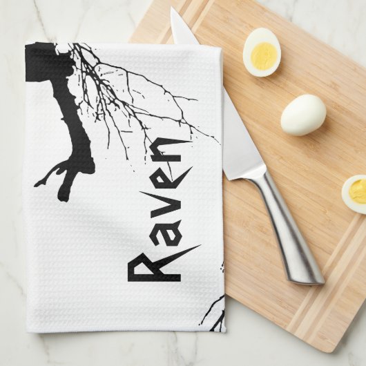 Raven Ravenware Towel Theedoek (Quarter Fold)