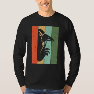 Raven Retro Aesthetische  Crow T-shirt