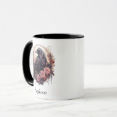 Raven & Rose Dark Academia Drinkware Mok (Voorkant links)
