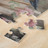 Raven & Roses Puzzle Gothique - Oiseau d'Art Flora (Côté)
