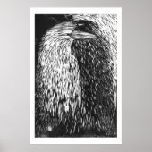Raven Shadow Self Art Print (Voorkant)