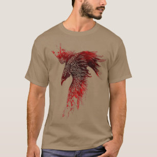 Raven shirt Mannen Meisje Vrouwen shirt shirt Goth