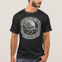Raven shirt Mannen Meisje Vrouwen shirt shirt Goth
