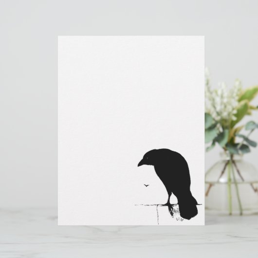 Raven Silhouette - Gothic Ravens & Crows (Staand voorkant)
