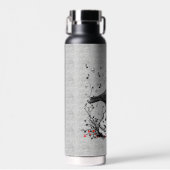 Raven Sings Song Death on Skull Waterfles (Voorkant)