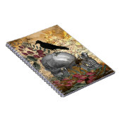 Raven Skull Spider Notitieboek (Rechterzijde)